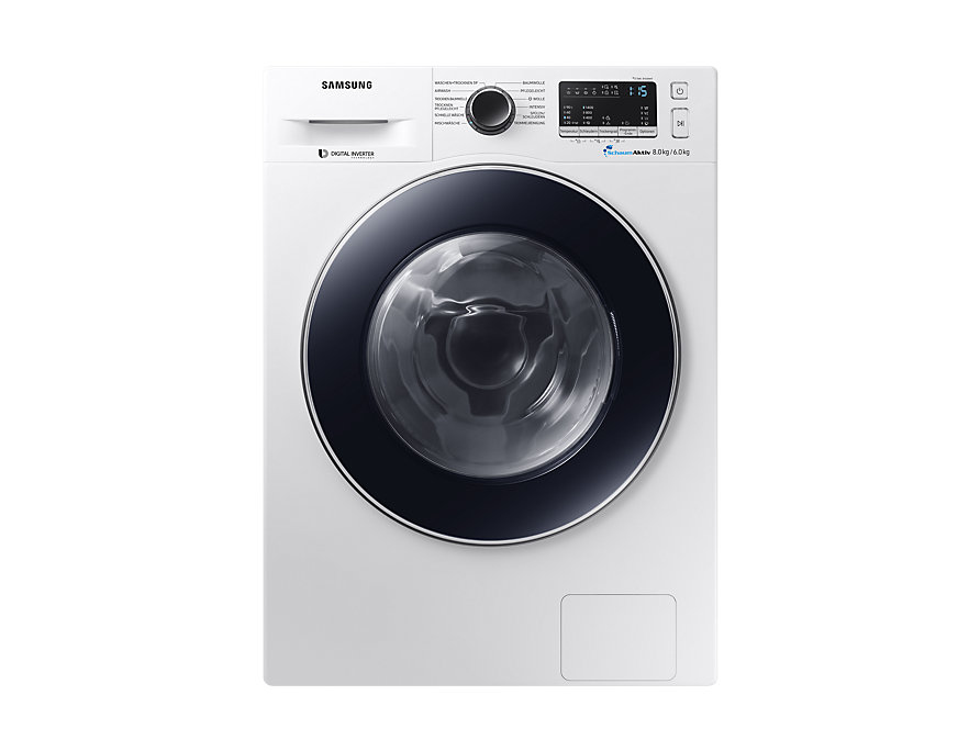 Samsung WD8AM4433JW washer dryer Freestanding Front-load White – image 1