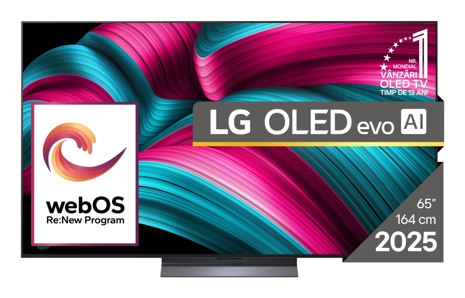 TV LG OLED evo OLED65C51LA 65 4K Smart TV Dolby Vision FreeSync G SYNC AirPlay 2 — photo 1