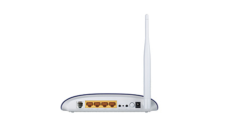 TP-Link TD-W8950N wireless router Fast Ethernet Blue, White – image 4