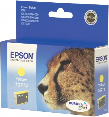Epson Singlepack Yellow T0714 DURABrite Ultra Ink – image 3