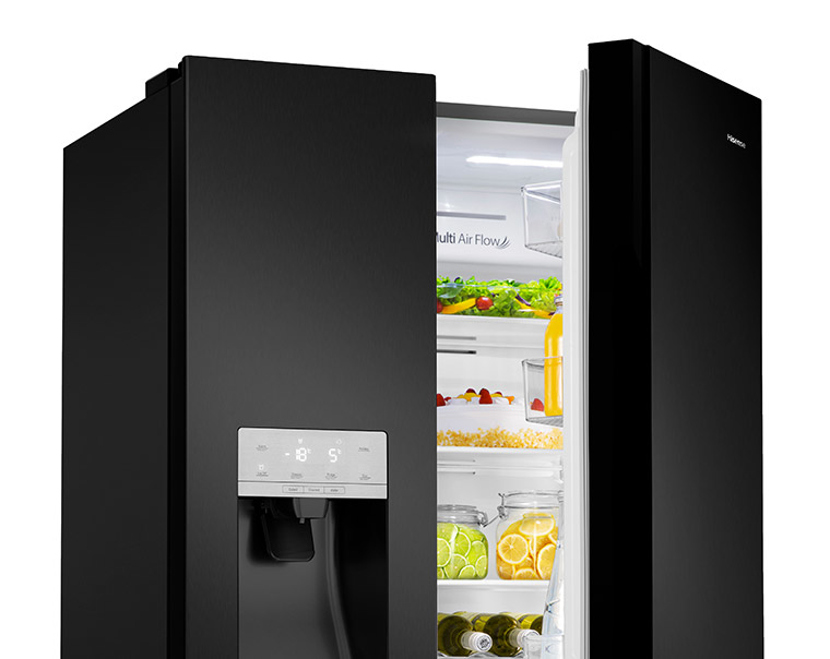 Hisense RS694N4TB1 side-by-side refrigerator Freestanding – image 5
