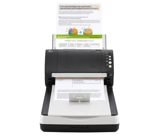 Fujitsu fi-7240 - Document scanner - Duplex - 300 dpi x 300 dpi - up to 40 ppm (mono) / up to 40 ppm (color) - ADF (80 sheets)