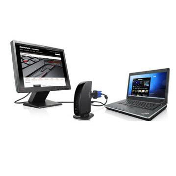 Lenovo 0A33945 laptop dock/port replicator Wired USB 2.0 Black – image 3