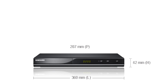 Samsung DVD-C510 DVD/Blu-Ray player DVD player Black – image 4