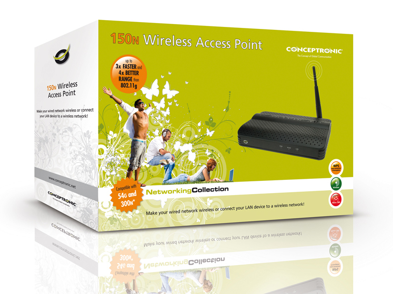 Conceptronic 150N Wireless AP/Bridge/Repeater – image 6