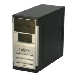 Nilox 01TX302525002 computer case Mini Tower Black