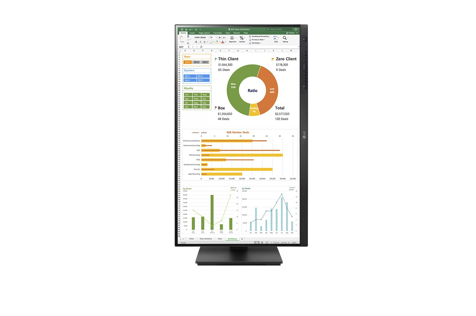 LG 24BN650Y-T computer monitor – image 9