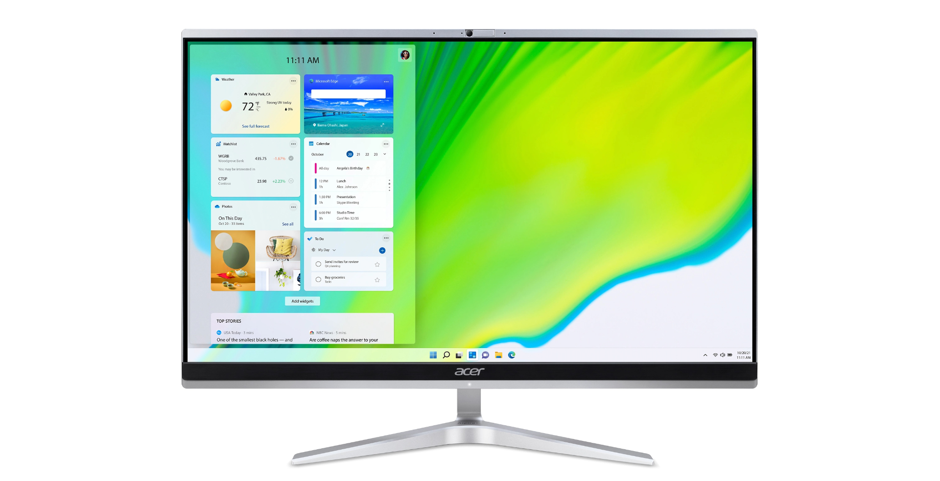 Acer DQ.BFSEB.00G All-in-One PC/workstation Intel® Core™ i5 i5-1135G7 – image 8