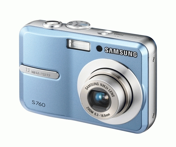 Samsung S760 1/2.5" 7.2 MP CCD Blue – image 2