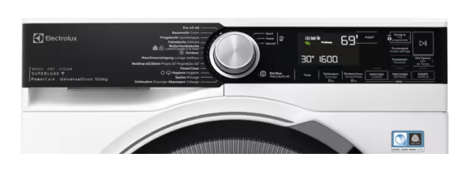 Electrolux WTSL4IE500 washer dryer Freestanding Front-load White – image 2