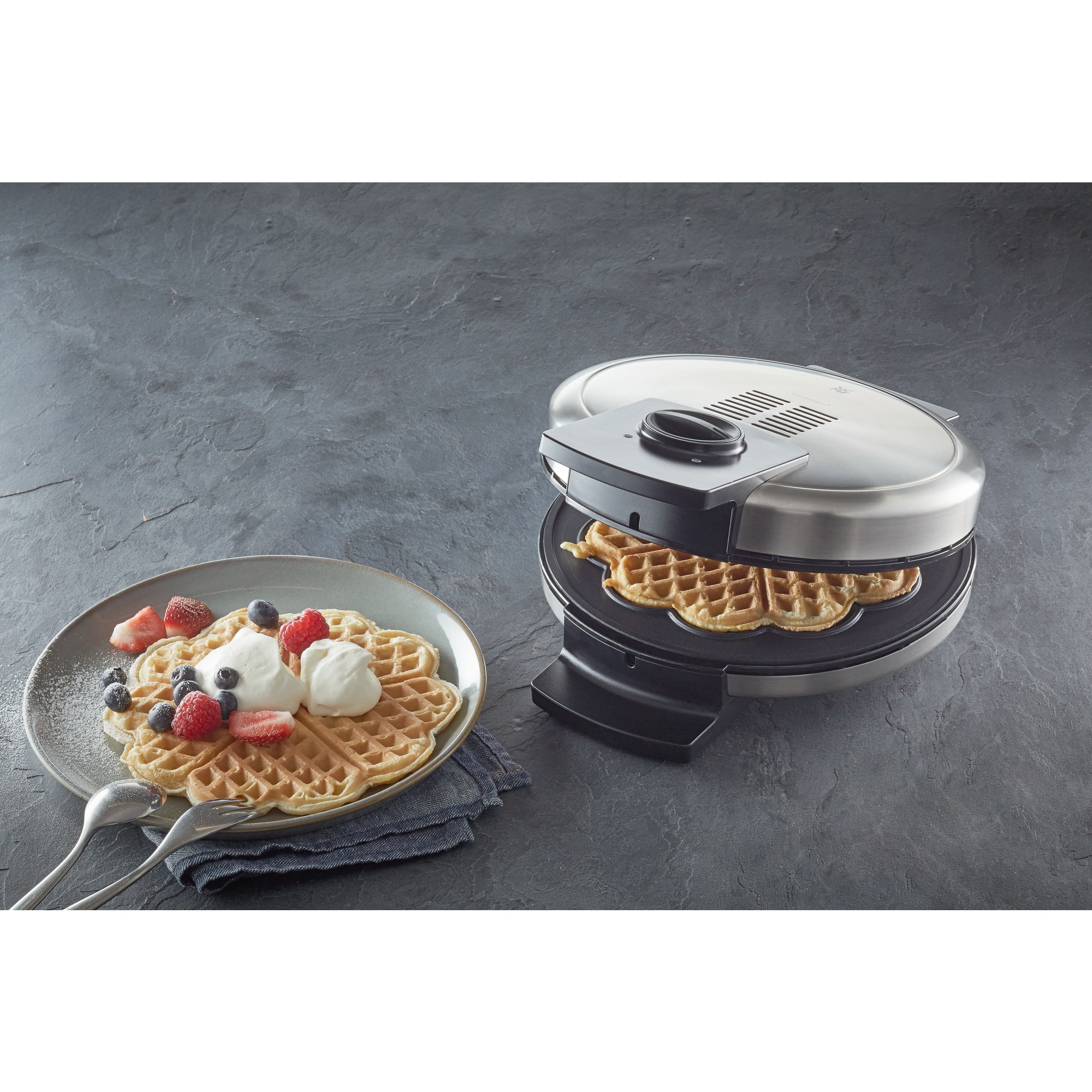 WMF Lono 04.1521.0011 waffle iron 5 waffle(s) – image 6