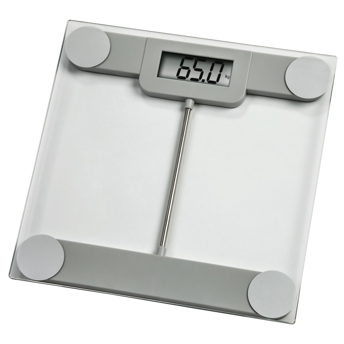 Hama Lara Square Grey, Transparent Electronic personal scale