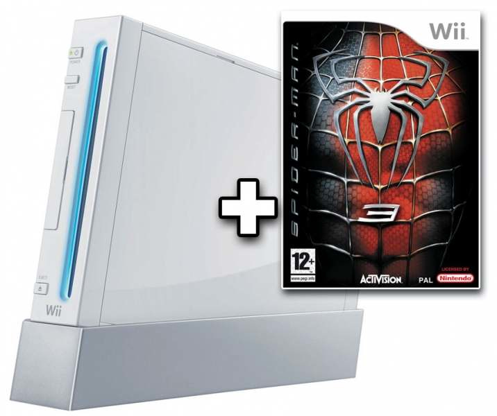 Nintendo Wii + Spider-man 3