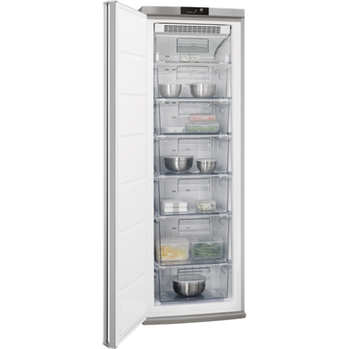 AEG AGE62516NX Freestanding Upright Silver,Stainless steel 229 L A+ – image 1