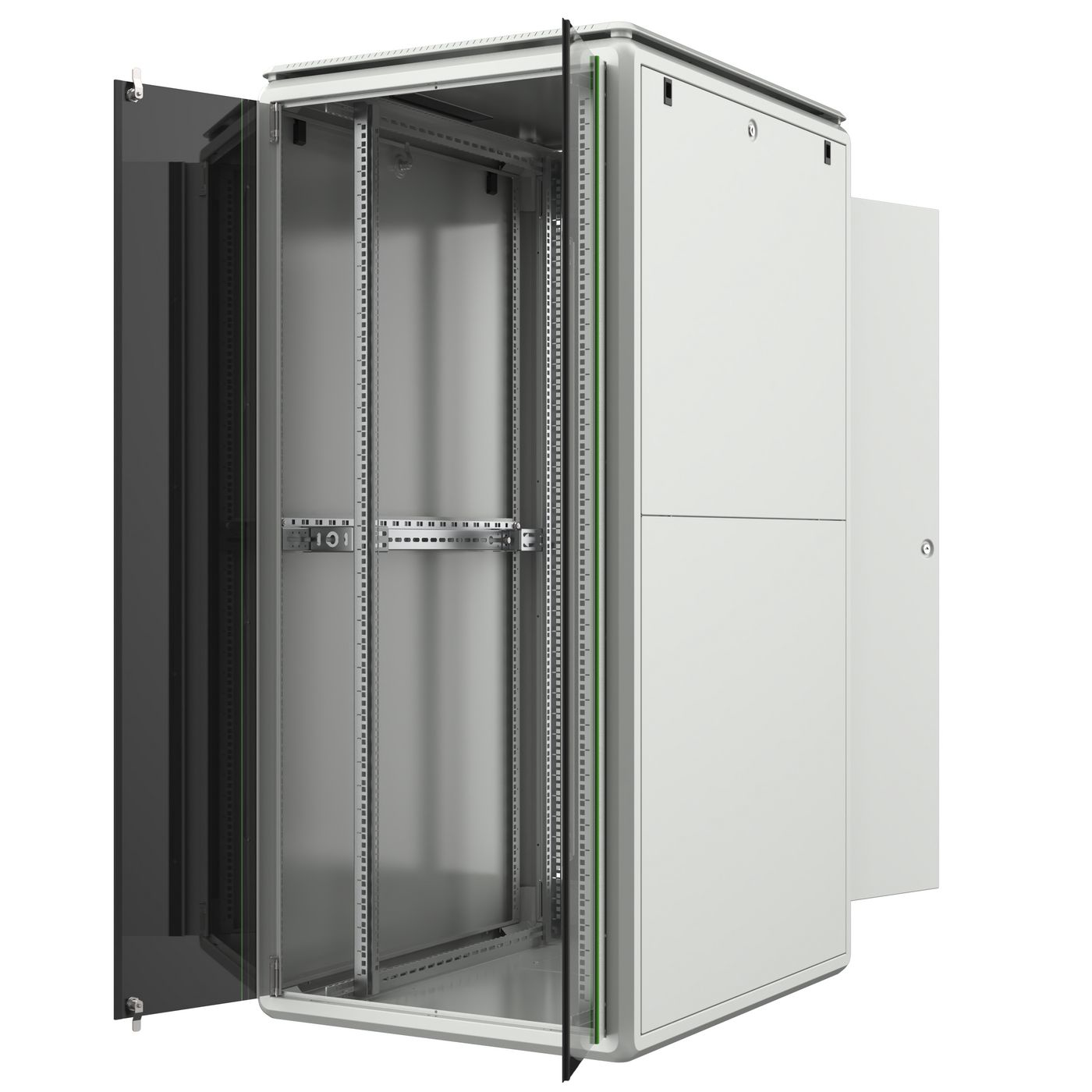 Lanview RDL36U81WH rack cabinet 36U Freestanding rack White – image 2