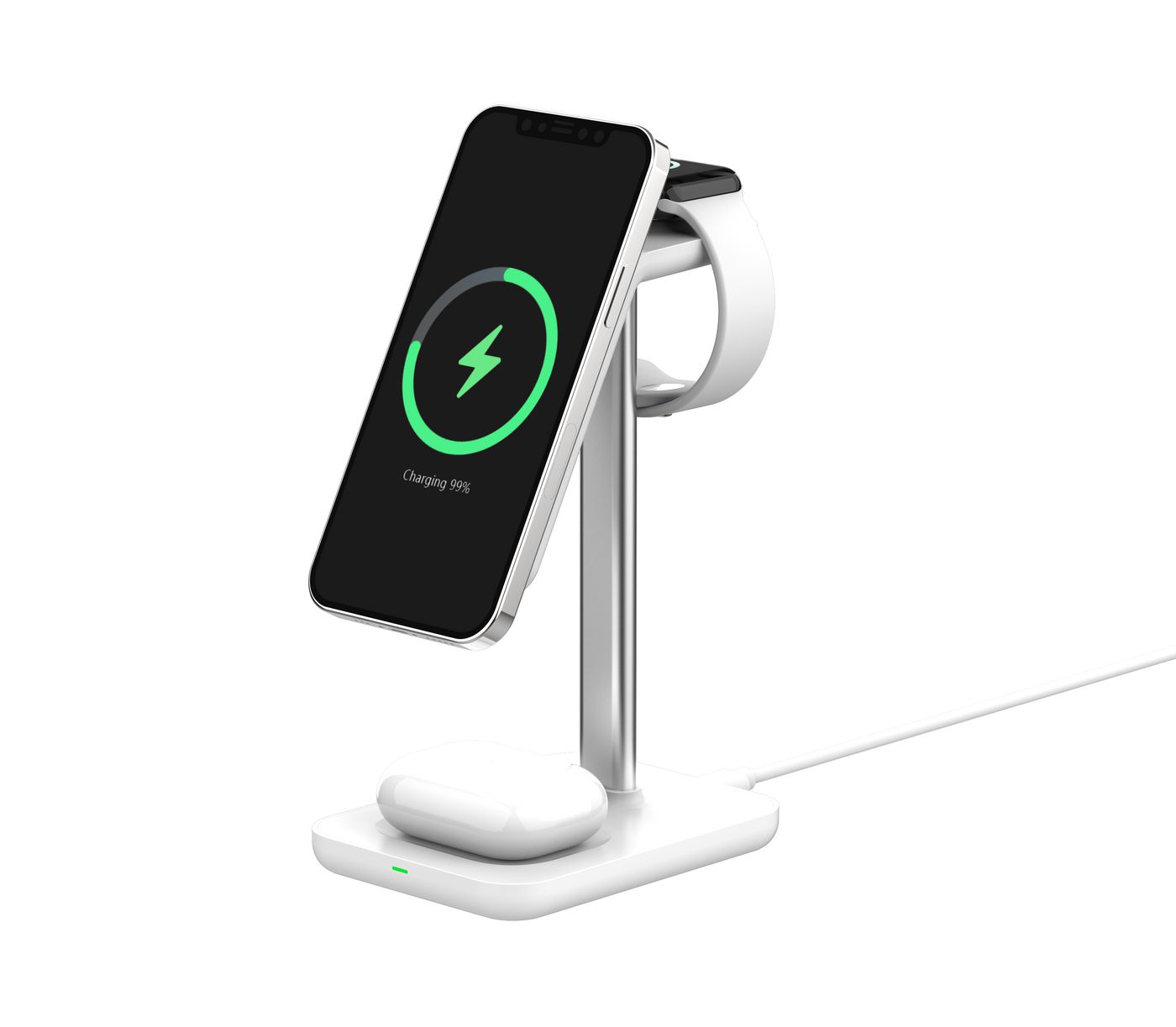 eSTUFF ES638310 mobile device charger Smartphone Aluminium AC Wireless charging Fast charging Indoor – image 7