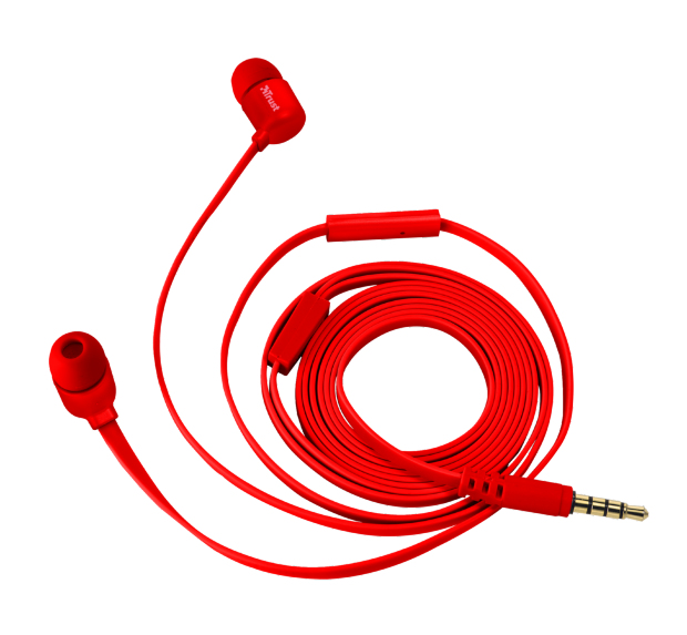 Trust 22134 headphones/headset Wired In-ear Calls/Music Red – image 2