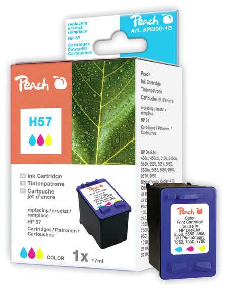 Peach 311322 ink cartridge 1 pc(s) Cyan, Magenta, Yellow