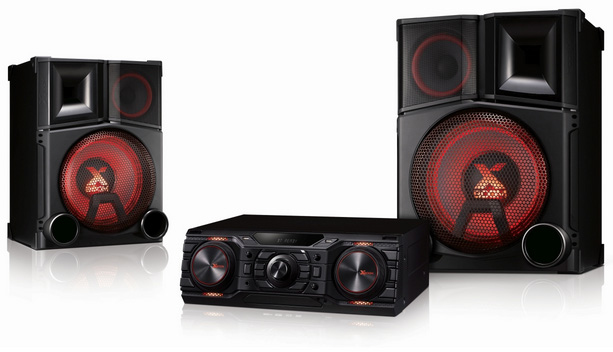 LG CM9750 home audio system Black – image 2