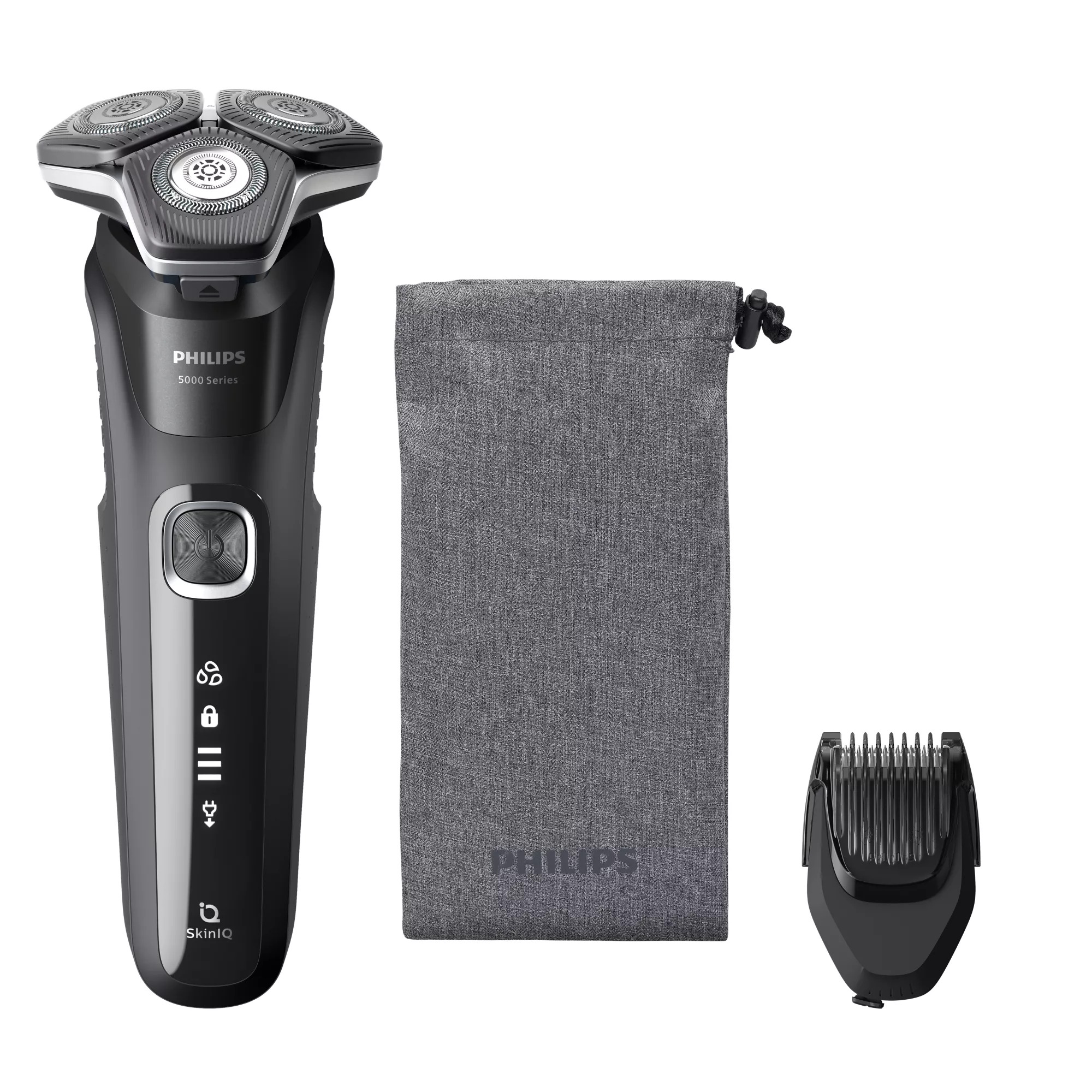 Philips SHAVER Series 5000 S5898/17 men's shaver Rotation shaver Trimmer Black