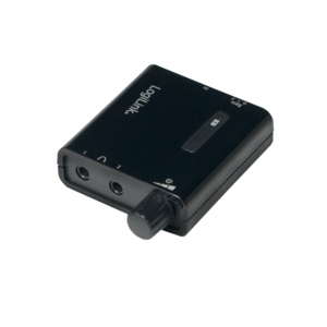 LogiLink UA0272 headphone amplifier Black