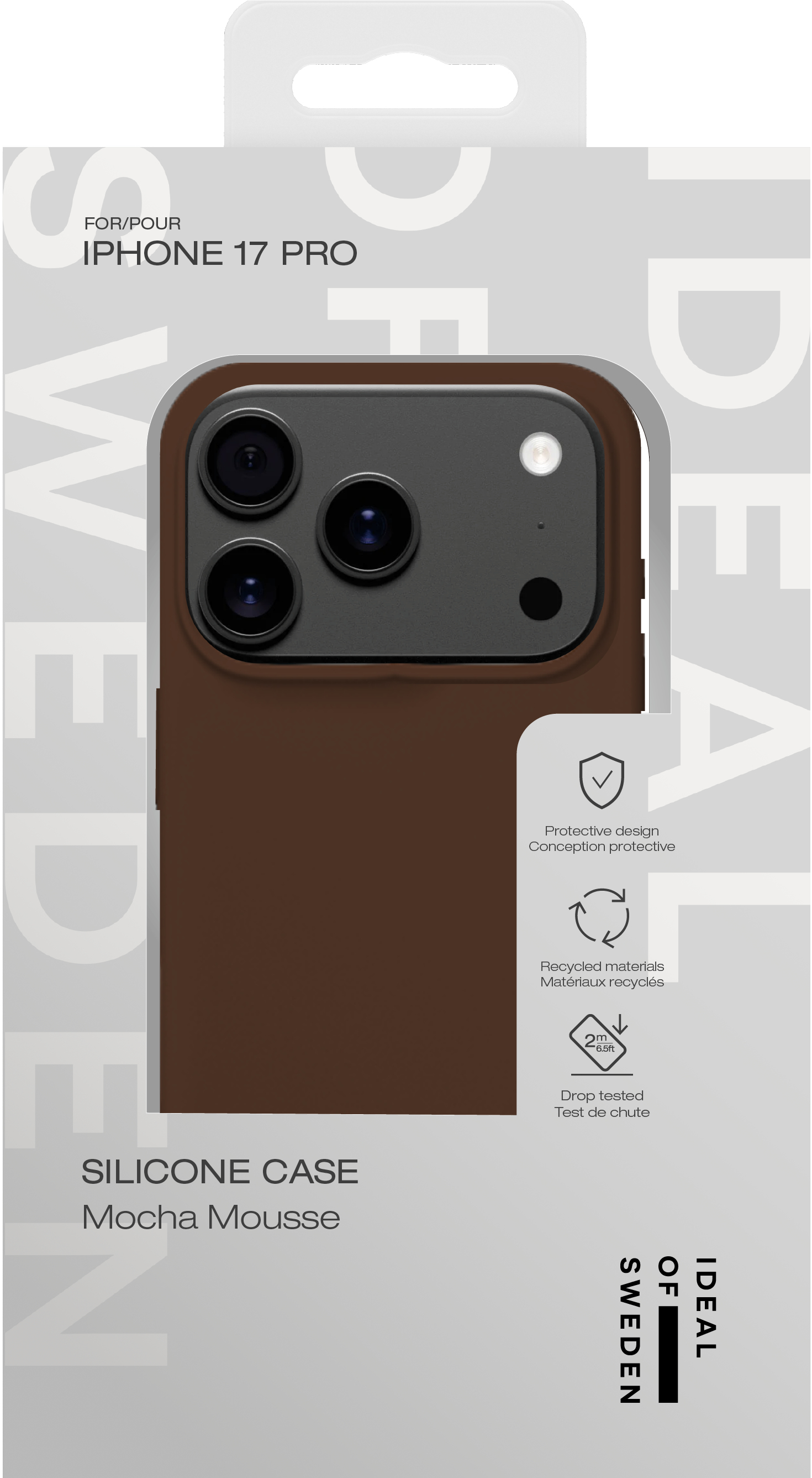 iDeal of Sweden Silicone Case iPhone 17 Pro Mocha Mousse – image 2