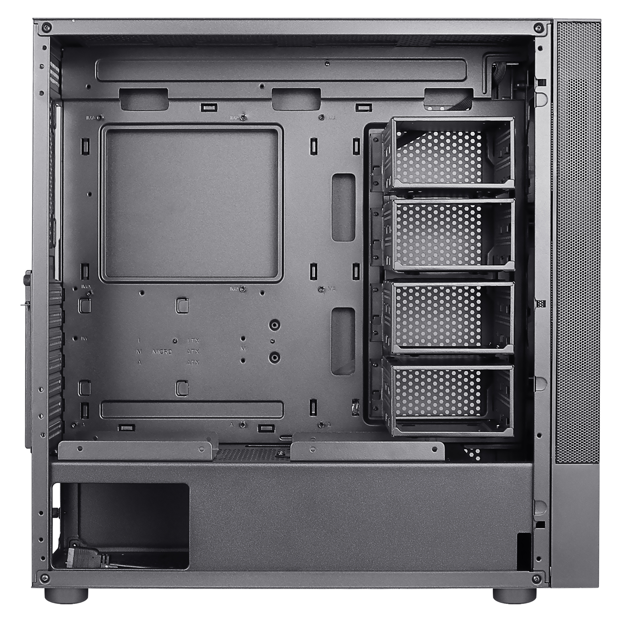 Aerocool CIPHERBKV1 PC ATX Case Vertical Mount GPU Front Mesh Front Black – image 6