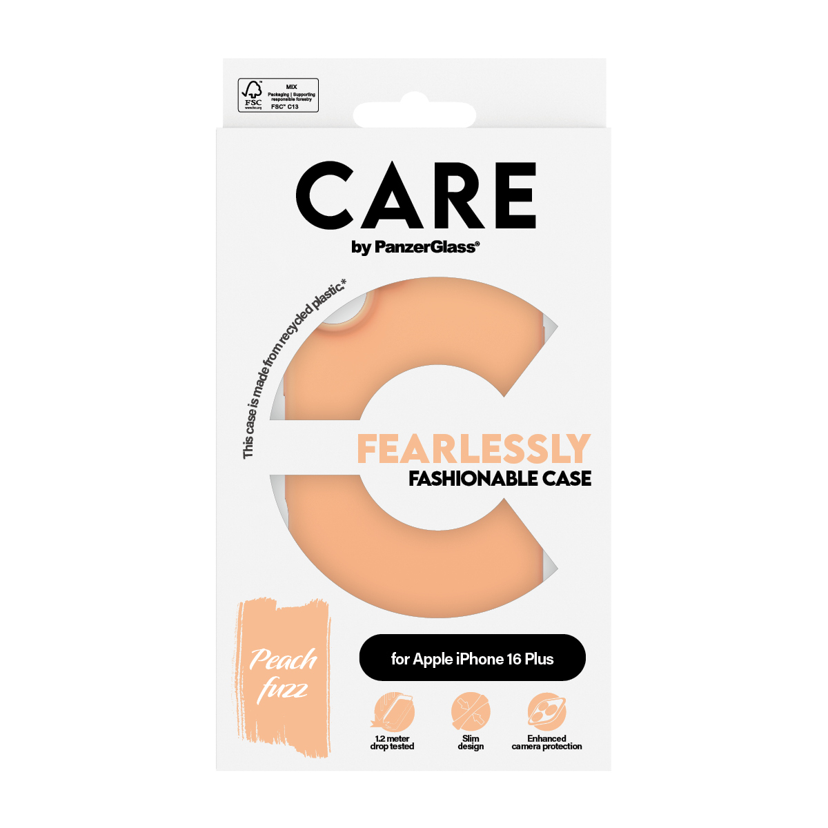 PanzerGlass CARE™ by PanzerGlass® Case Peachy iPhone 16 Plus – image 3