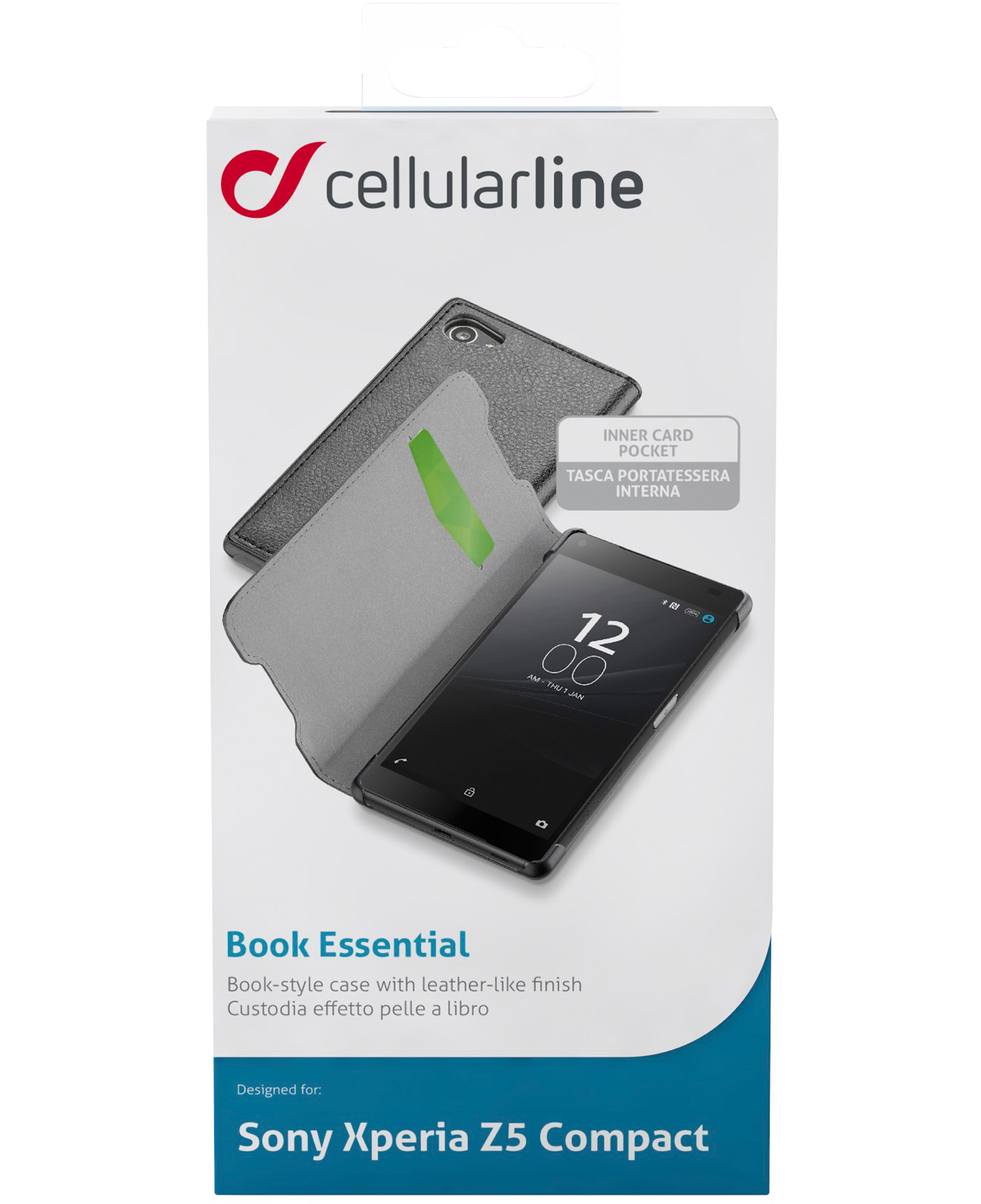 Cellularline Book Essential Pocket - Xperia Z5 Compact – image 2