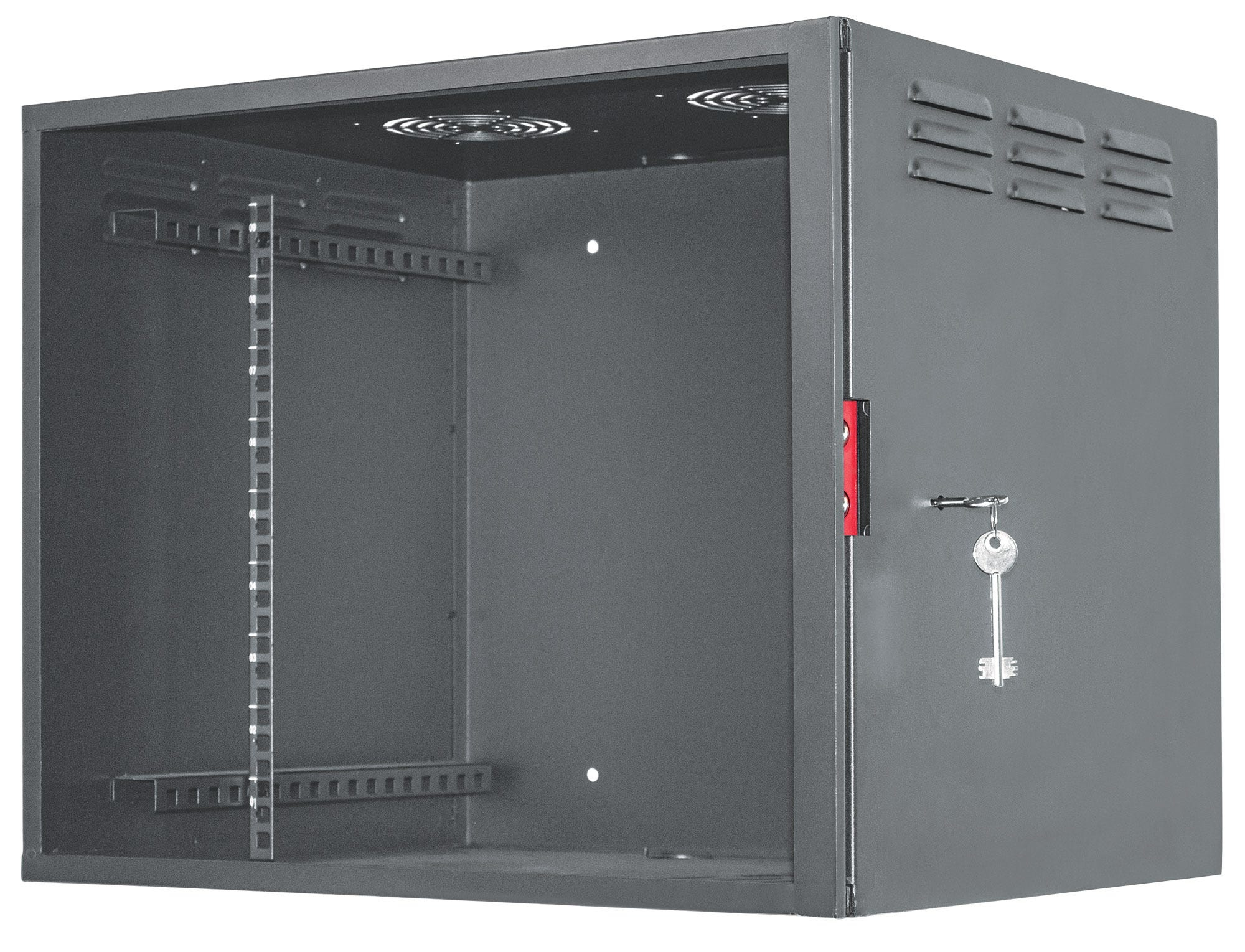 Intellinet 19" Secure Wallmount Cabinet, 9U – image 1