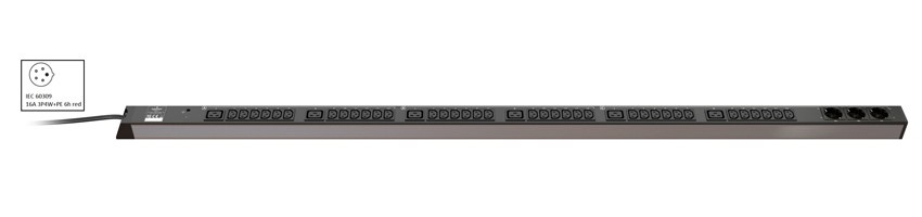 Vertiv MPE Rack PDU, elementary, 0U, input IEC 60309 230/400V – image 1