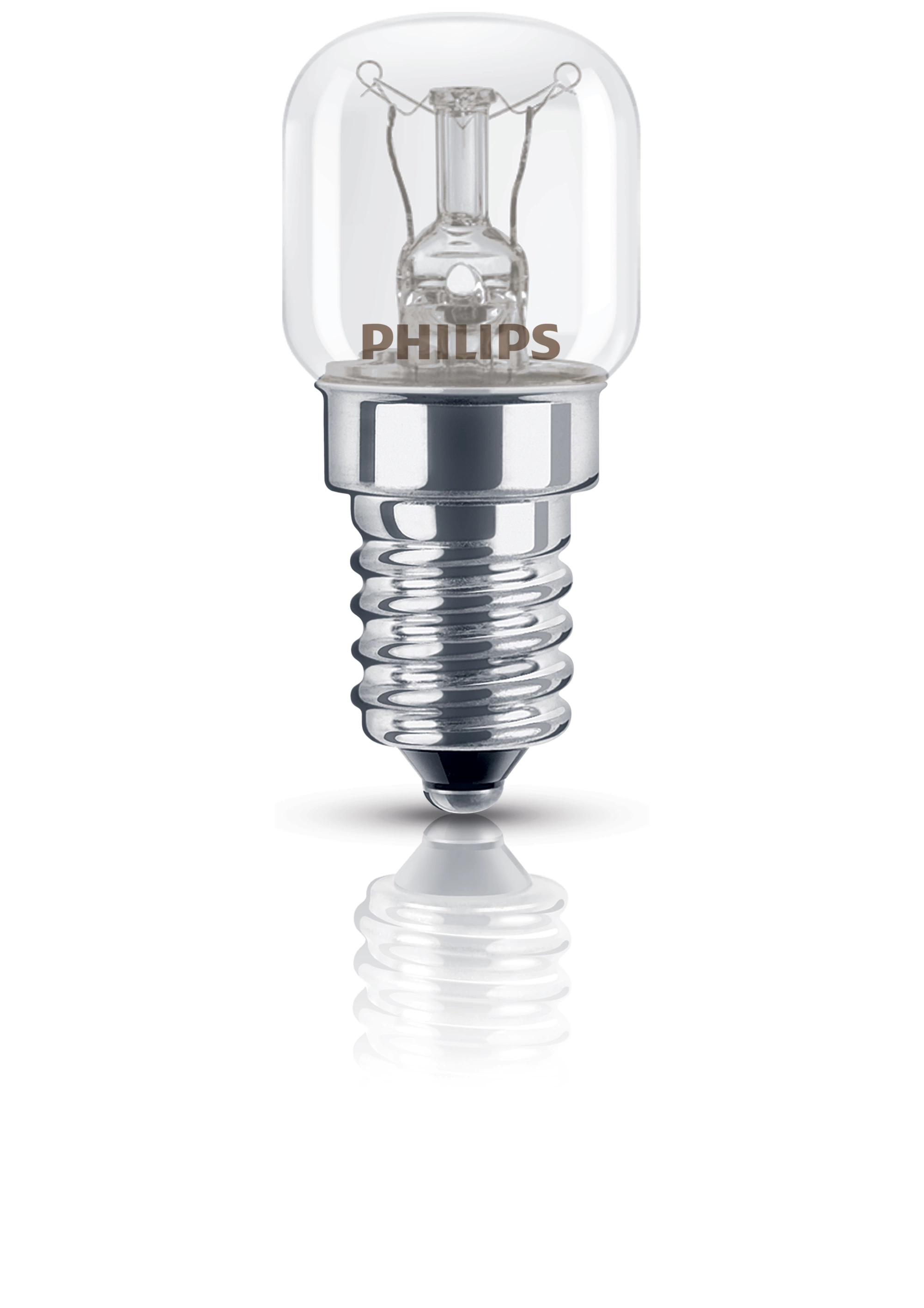 Philips 15W E14 Cihaz Ampulü, 85 lm, 2700K Sıcak Beyaz, Şeffaf, Dim Edilebilir