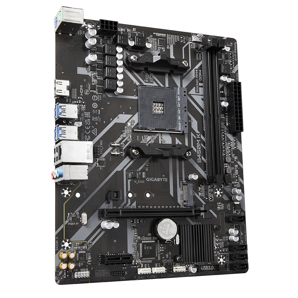 GIGABYTE B450M K – image 3