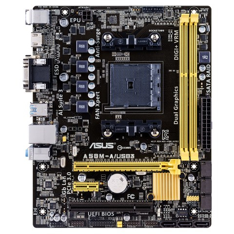 ASUS A58M-A/USB3 AMD A58 FCH (Bolton D2) Socket FM2+ micro ATX – image 3