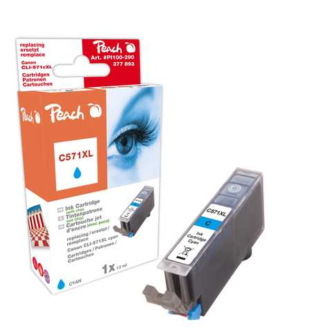 Peach 319678 ink cartridge Cyan