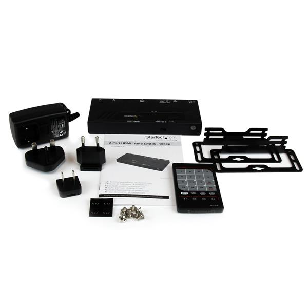 StarTech.com 2 Port HDMI Switch w/ Automatic and Priority Switching - 1080p - TAA – image 5