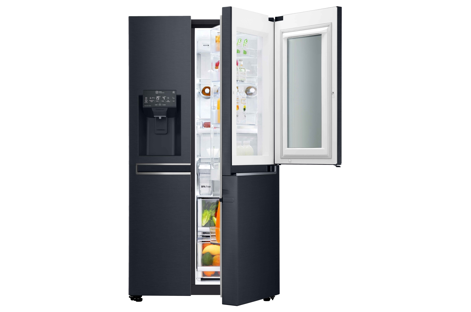 LG GSX961MTAZ side-by-side refrigerator Freestanding – image 7