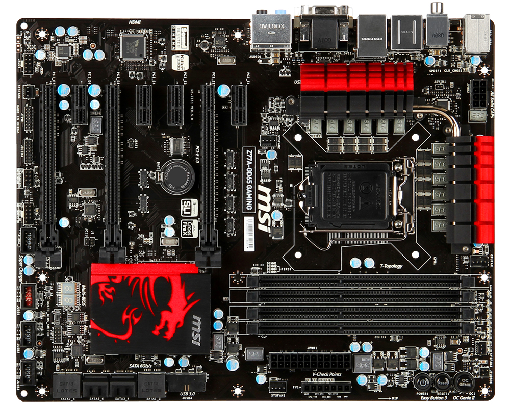 MSI Z77A-GD65 GAMING – image 2