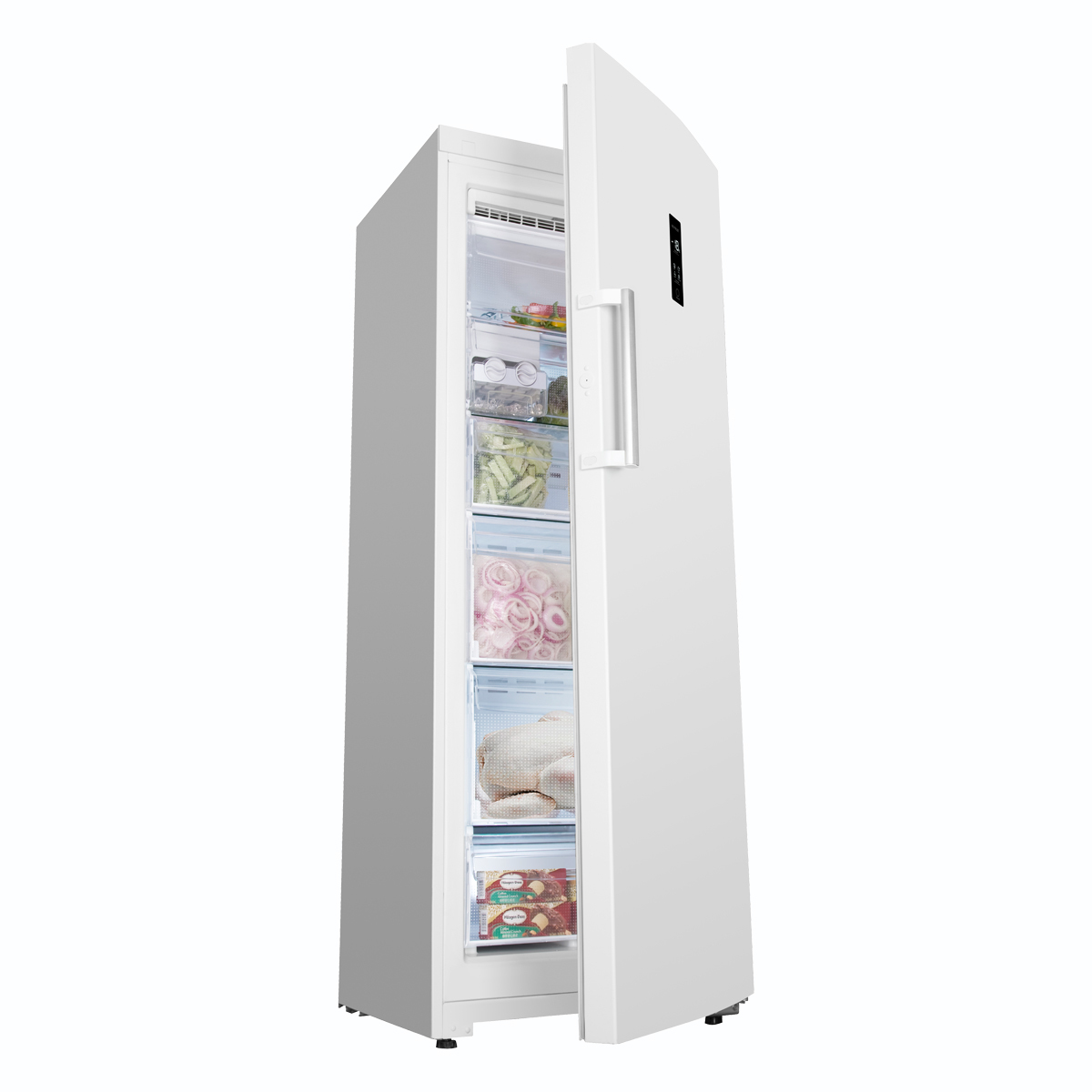 Haier HF-220WSAA freezer Upright freezer Freestanding – image 5