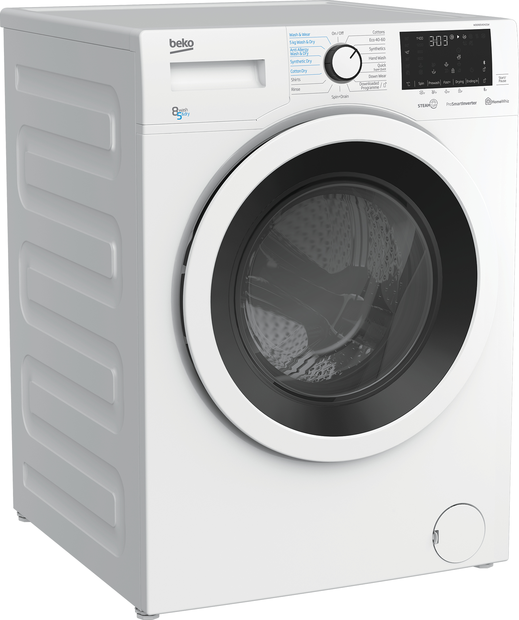 Beko WDER8540421W Freestanding – image 2
