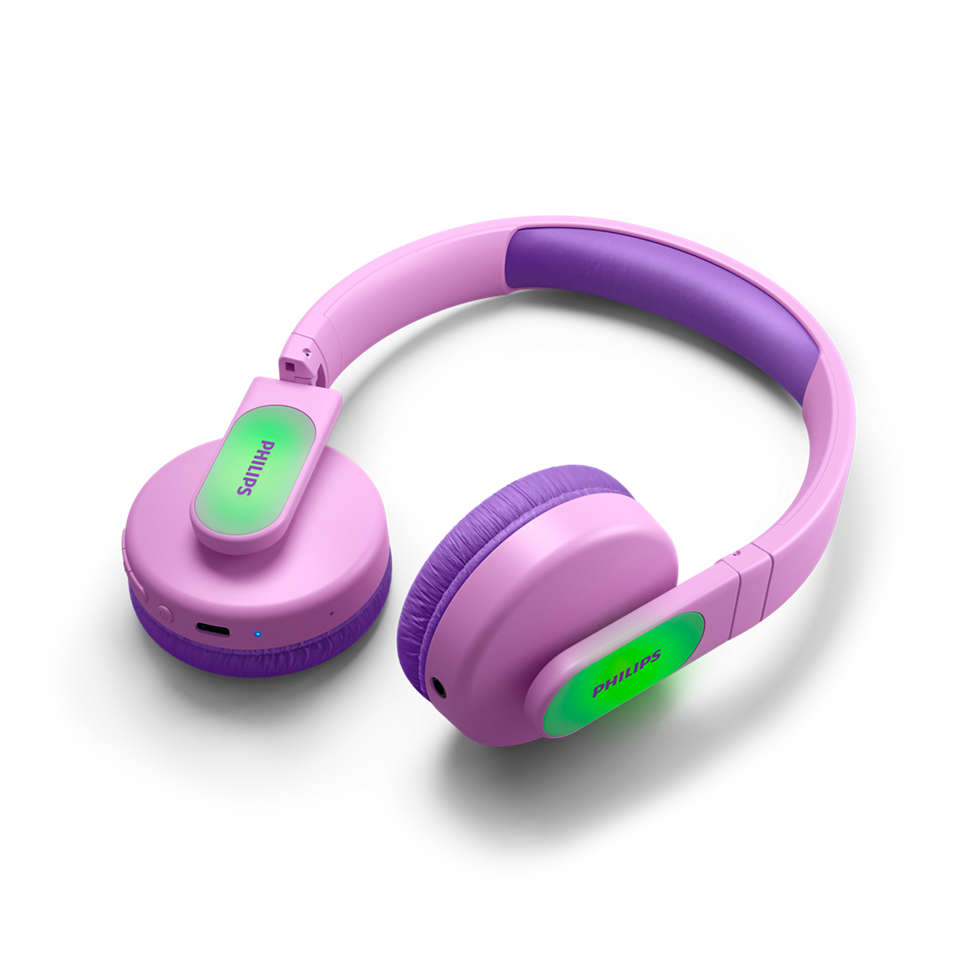 Philips TAK4206PK/00 headphones/headset Wired & Wireless Head-band Calls/Music USB Type-C Bluetooth Pink – image 7
