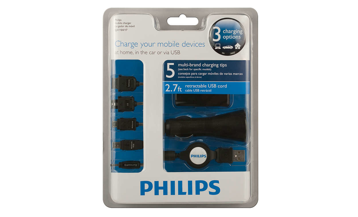 Philips SJA1184 Multi-brand All-purpose Charger – image 2