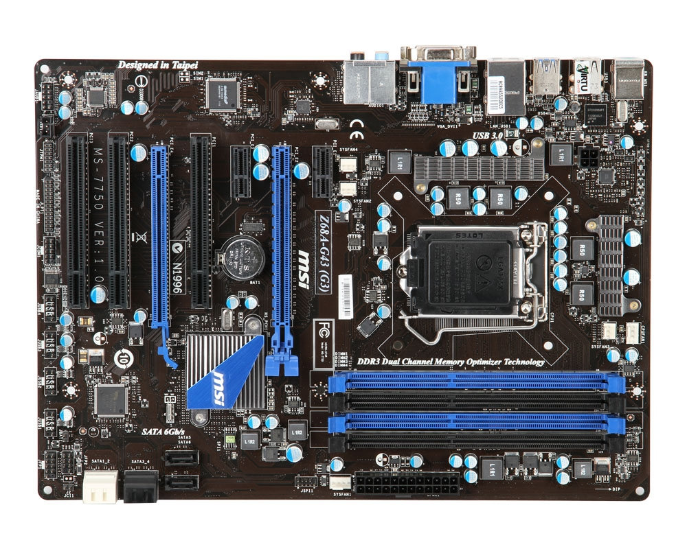 MSI Z68A-G43 (G3) – image 2