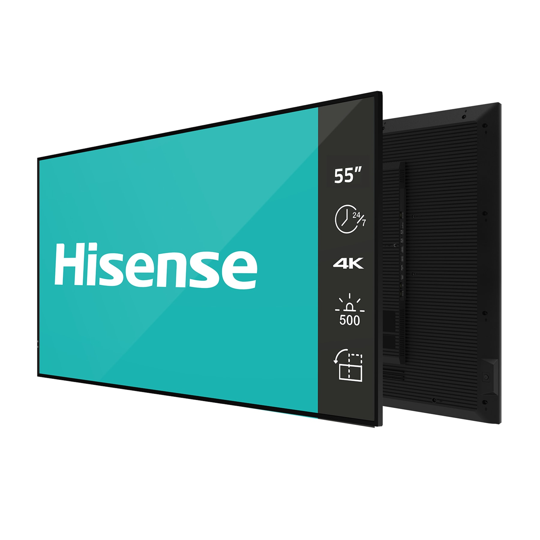 Hisense Digital Signage Display 55DM66D 55" 4K UHD 500 cd/m² 24/7 Schwarz