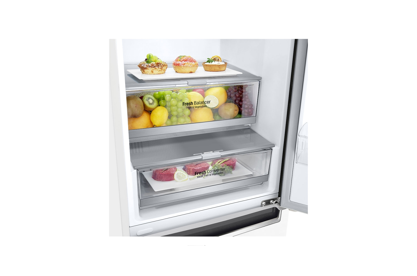 LG GBB71SWEFN fridge-freezer Freestanding – image 9