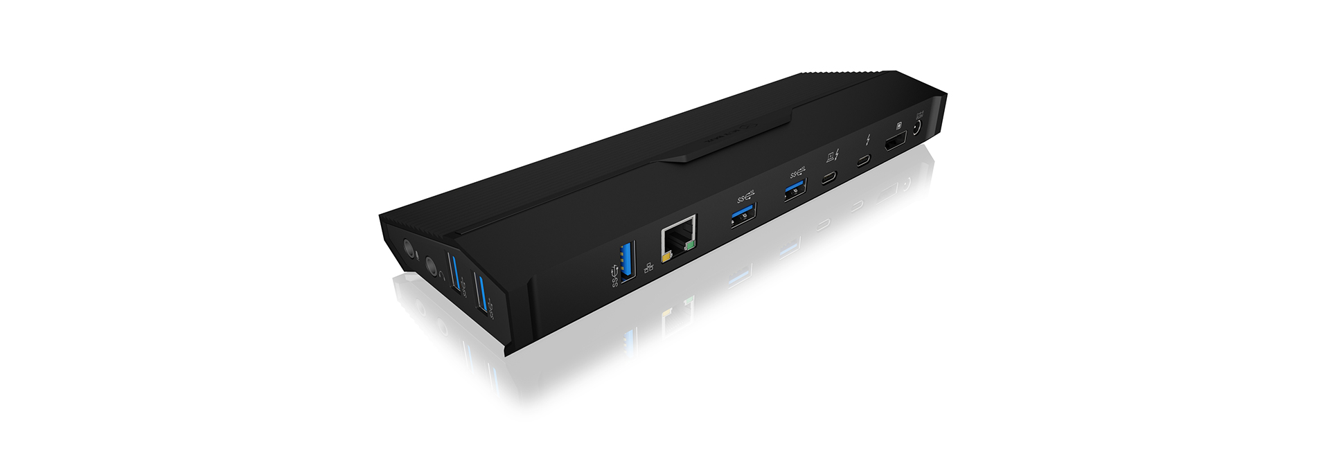 ICY BOX IB-DK2701-TB3 Wired Thunderbolt 3 Black