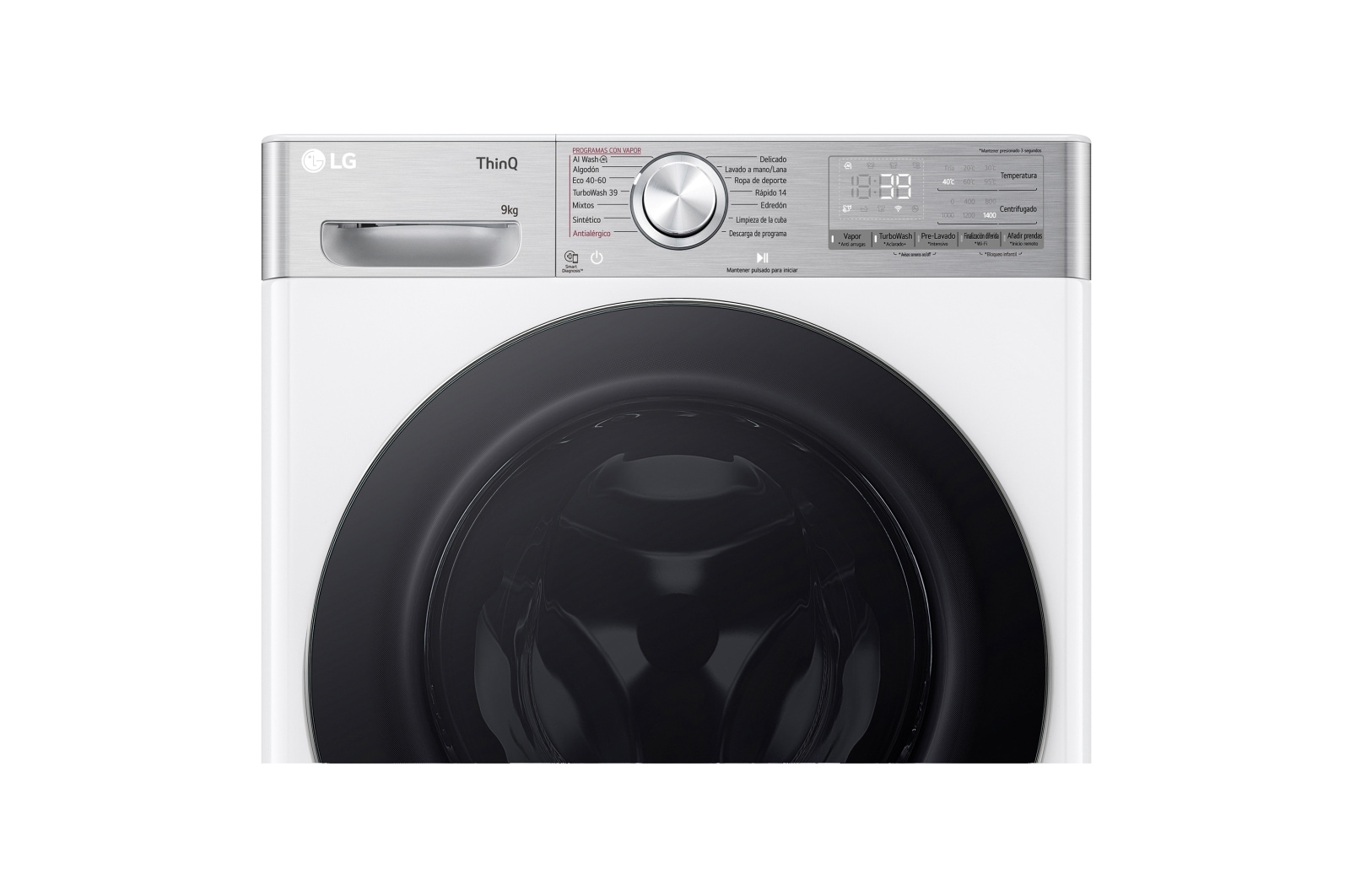 LG F4WR9009A2W washing machine Front-load – image 3