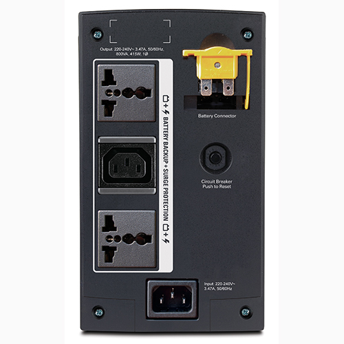 APC BX800LI-MS uninterruptible power supply (UPS) Line-Interactive 0.8 kVA – image 2