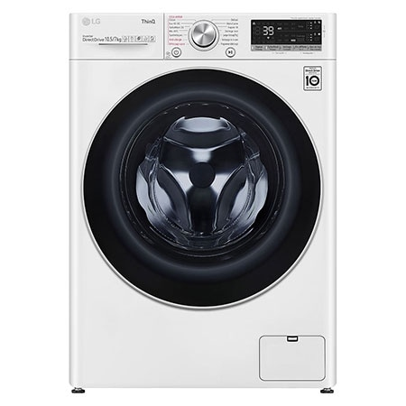LG F174V71WSTA washer dryer Freestanding Front-load White
