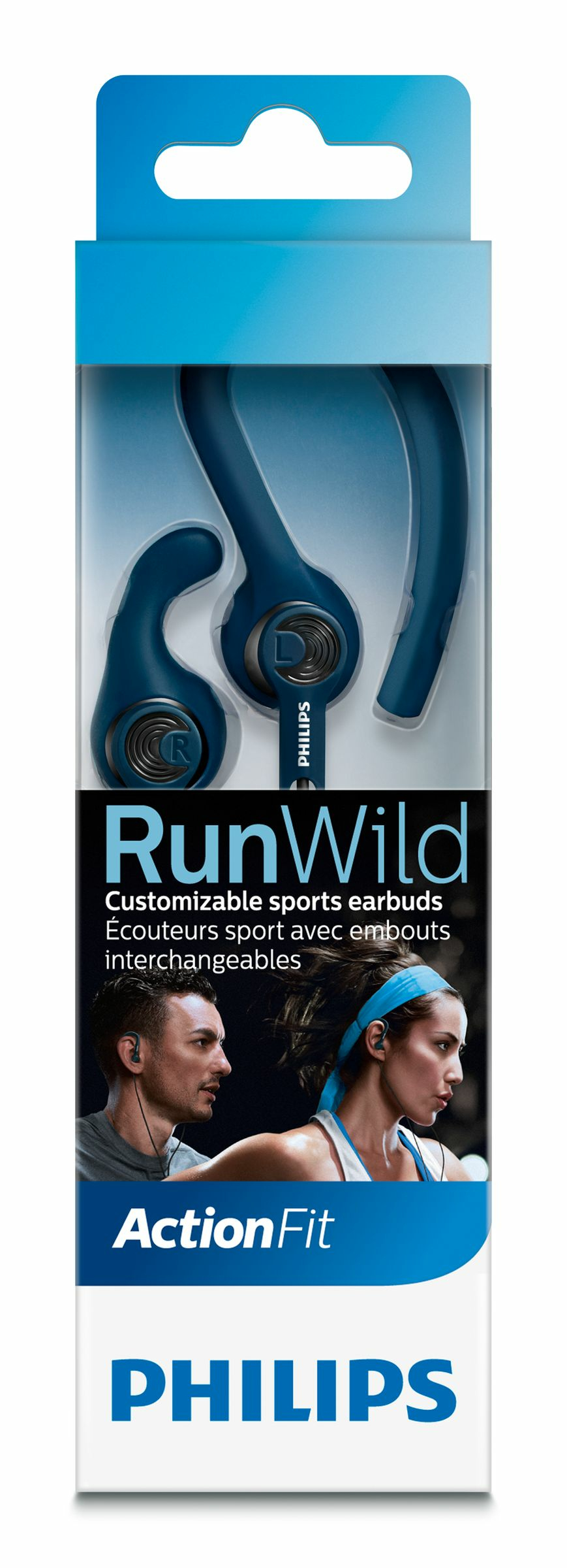 Philips ActionFit Sports headphones SHQ1400BL/00 – image 2